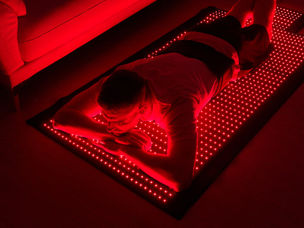 LPKP Pro Red Light Therapy Mat (1370 LEDs, 660nm/850nm) – RLT Pad for Full Body Joint & Muscle Recovery LPKP